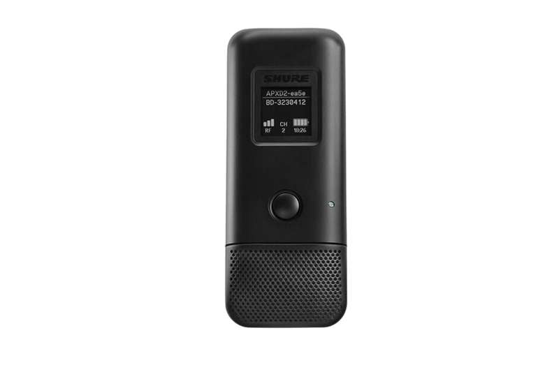 Shure MXW6X/C Wireless Boundary Transmitter with Cardioid Microphone (Black, Includes SB906 Battery)