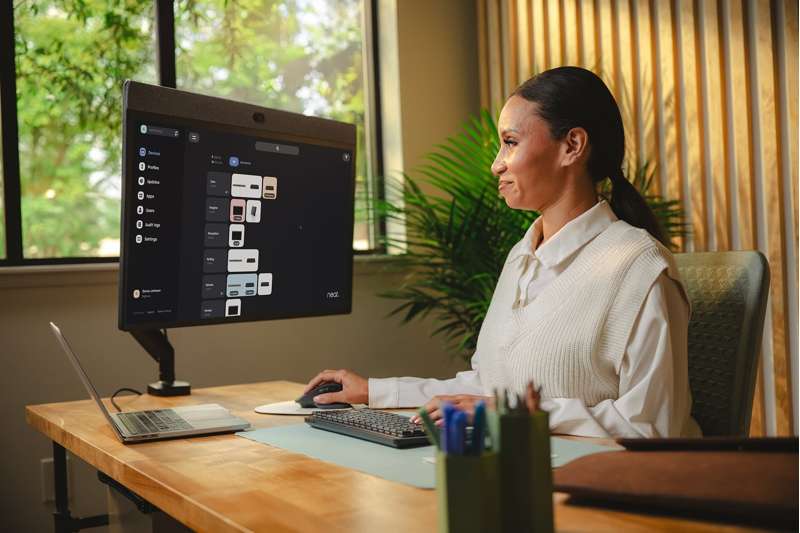 Neat 32" 4K All-in-one Touchscreen for small rooms and desks