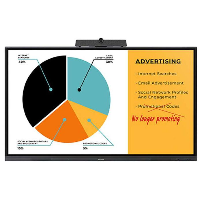 NEC 65'' Class AQUOS BOARD Interactive Display