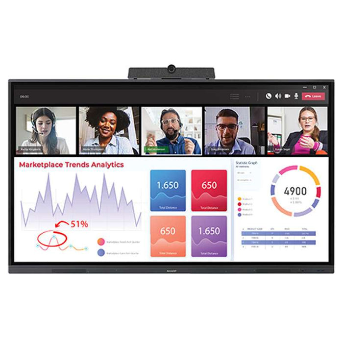 NEC 65'' Class AQUOS BOARD Interactive Display
