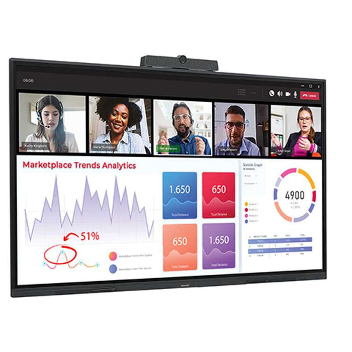 NEC 65'' Class AQUOS BOARD Interactive Display