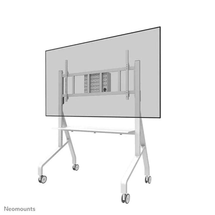 Neomounts FL50-575WH1 MOVE Go XL Mobile Cart for 65 to 110" TV Displays
