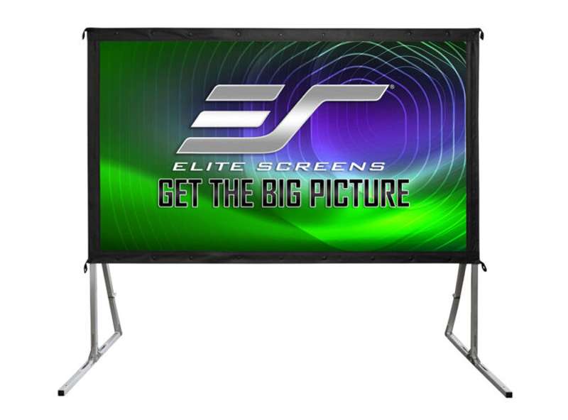 Elite Yard Master 2 Rear Series, 135-inch Diag., 16:9 Portable Screen, WraithVeil Material