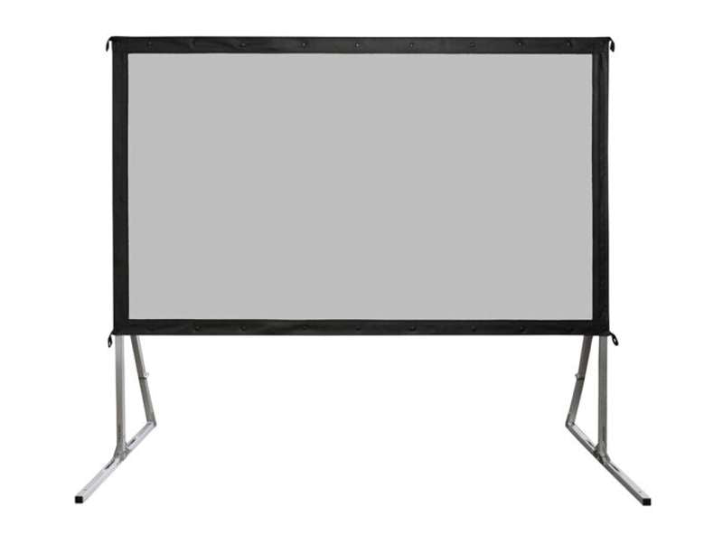 Elite Yard Master 2 Rear Series, 90-inch Diag., 16:9 Portable Screen, WraithVeil Material