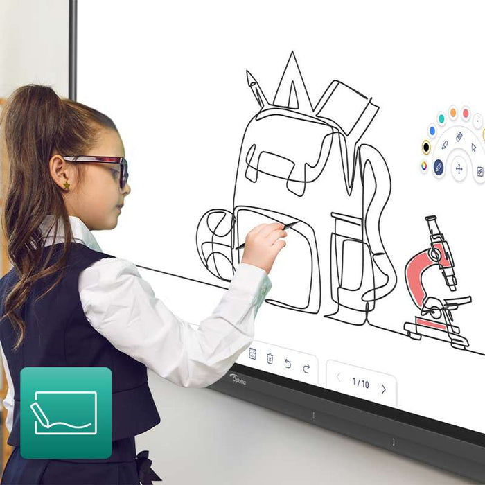 Optoma Creative Touch 3 Series 75" Interactive 4K Panel