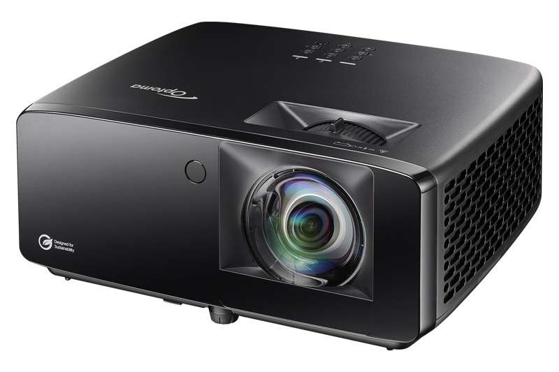 Optoma GT2300HDR Short Throw Full HD 1080p Laser Home Entertainment and Golf Sim Projector