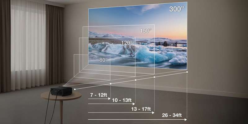 Optoma UHZ36 Home Entertainment 4K UHD Laser Projector