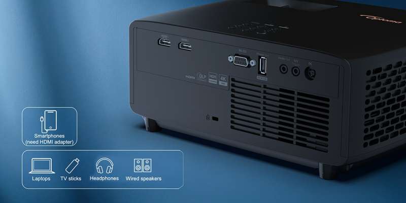 Optoma UHZ36 Home Entertainment 4K UHD Laser Projector