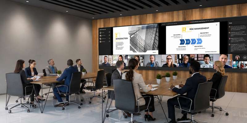 Optoma ProScene UWC196 All-in-One 196" Direct View LED Display