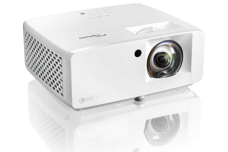 Optoma ZH451ST High Brightness Golf Sim and Corporate Short Throw 1080p Full HD Laser Projector