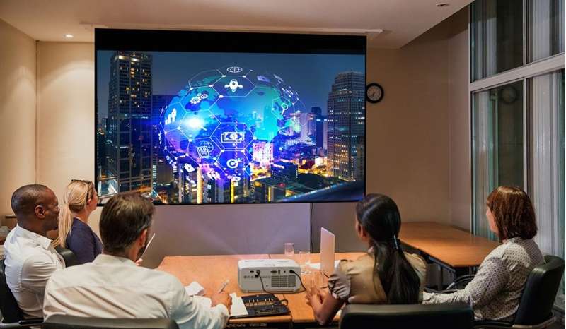 Optoma ZH451ST High Brightness Golf Sim and Corporate Short Throw 1080p Full HD Laser Projector