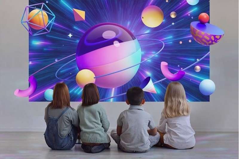 Optoma ZH551 Compact Full HD Laser Projector with Wireless Sharing