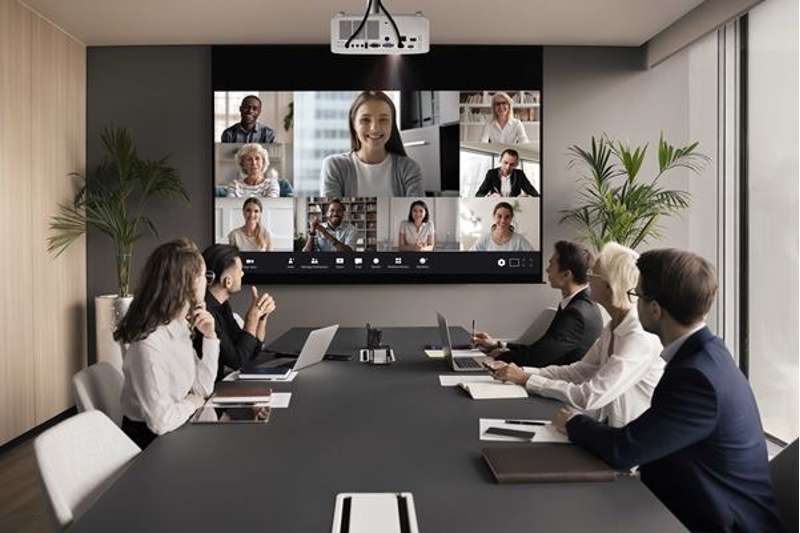 Optoma ZH551 Compact Full HD Laser Projector with Wireless Sharing