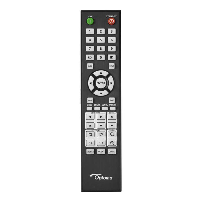 Optoma 10,000 lumen, 4K UHD+ WQUXGA Interchangeable Lens Laser Projector
