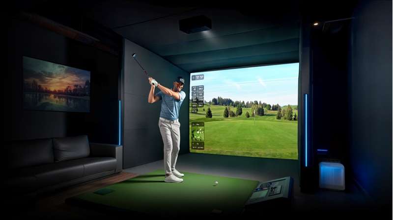 Optoma Golf Sim ZK431ST-B True 4K UHD Short Throw 4,100 Lumens Laser Projector