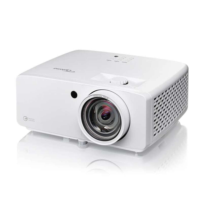 Optoma ZK521ST Compact 4K UHD 5,000 Lumen Short Throw Laser Business and Education Projector