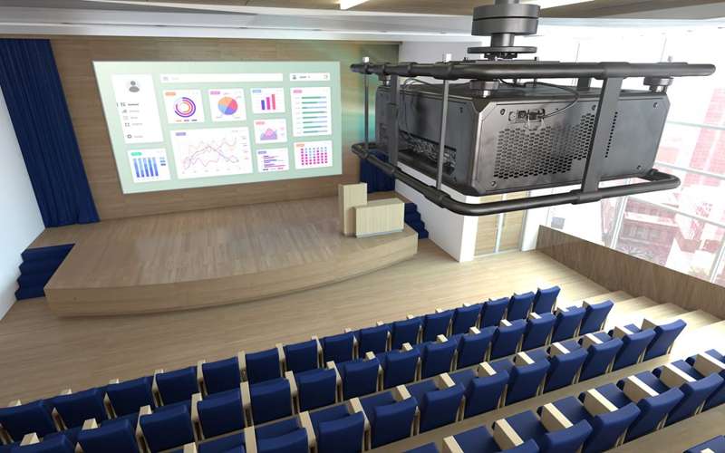 Optoma ZU1700 Bright 17,000 Lumens Laser 4K HDR Projector