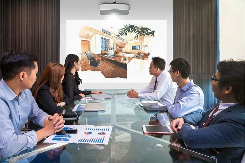 Optoma ZU500USTe WUXGA Ultra Short Throw Laser Projector