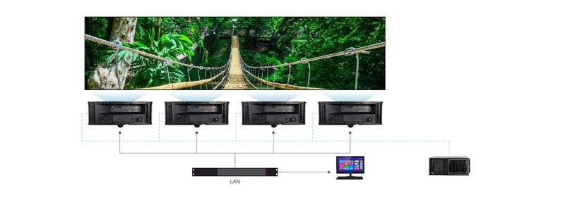 Optoma ProScene ZU920TNL 9,800 Lumens High-Brightness Professional Laser Projector