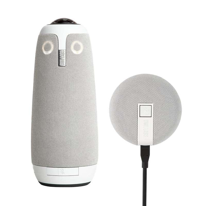 Owl Labs Meeting Owl 3 and Expansion Mic - Video Conferencing Bundle