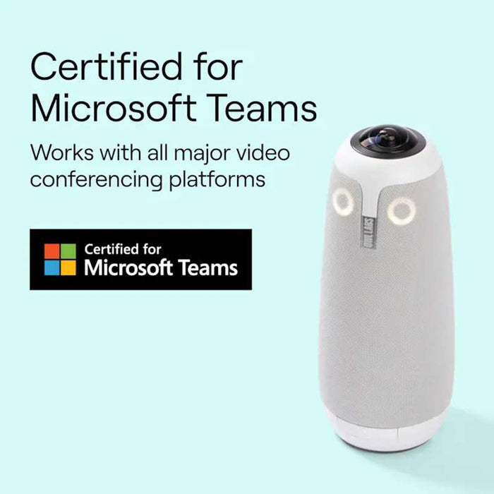 Owl Labs Meeting Owl 3 + Owl Bar Video Conferencing Bundle