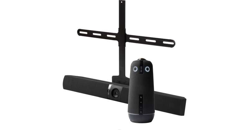 Owl Labs Meeting Owl 4+ and Owl Bar Bundle 4K Video Conferencing Bundle