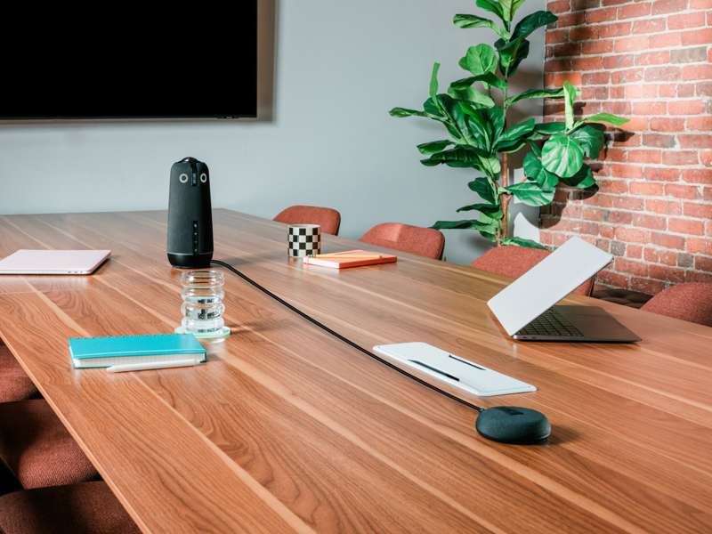 Owl Labs Expansion Mic for Meeting Owl Video Conference Camera, Charcoal