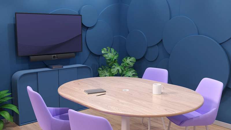 Owl Labs Owl Bar 4K Video Conferencing Device, Charcoal