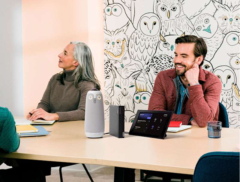 Owl Labs Meeting Owl 3 & Lenovo ThinkSmart Core + IP Controller (Gen 1) Video Conferencing Bundle