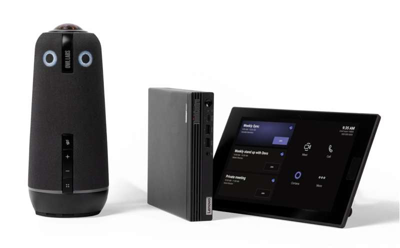 Owl Labs Meeting Owl 4+ & ThinkSmart Tiny Kit (Premium) Video Conferencing Bundle