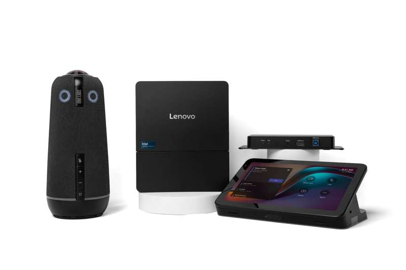 Owl Labs Meeting Owl 4+ & Lenovo ThinkSmart Core + USB Controller Video Conferencing Bundle