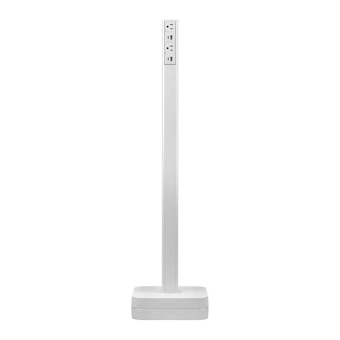 Wiremold dash Power Tower, White