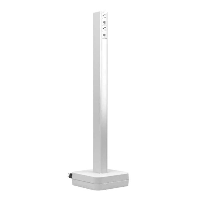 Wiremold dash Power Tower, White