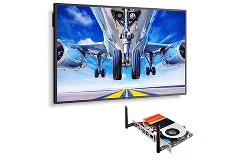 NEC P555-PC5 55'' Wide Color Gamut UHD Display