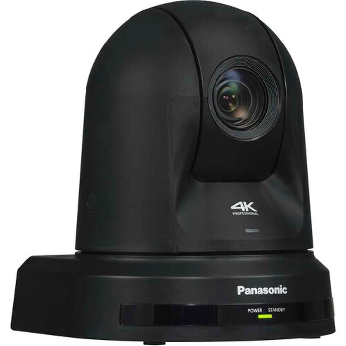 Panasonic 4K PTZ Camera with 20x Optical Zoom & Built-In Auto Tracking (Black)