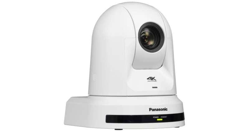 Panasonic 4K PTZ Camera with 20x Optical Zoom & Built-In Auto Tracking ...