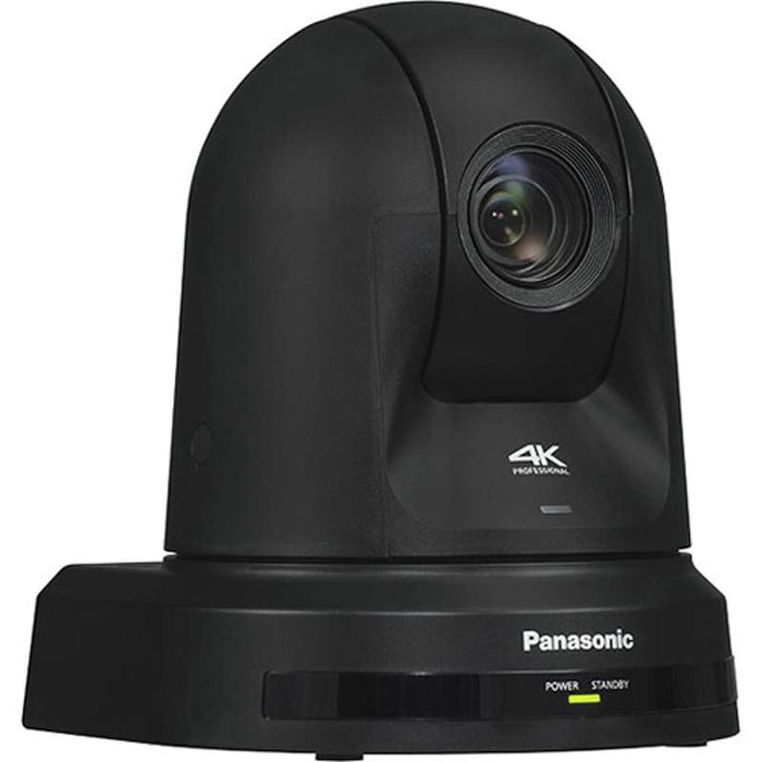 Panasonic 4K PTZ Camera with 24x Optical Zoom, Auto Tracking & NDI|HX (Black)