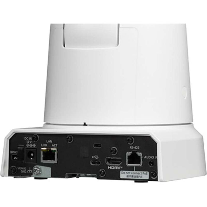 Panasonic 4K PTZ Camera with 24xOptical Zoom, Auto Tracking & NDI|HX (White)