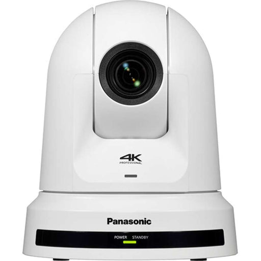 Panasonic 4K PTZ Camera with 24x Optical Zoom, 3G-SDI/HDMI, Auto Tracking & NDI|HX (White)