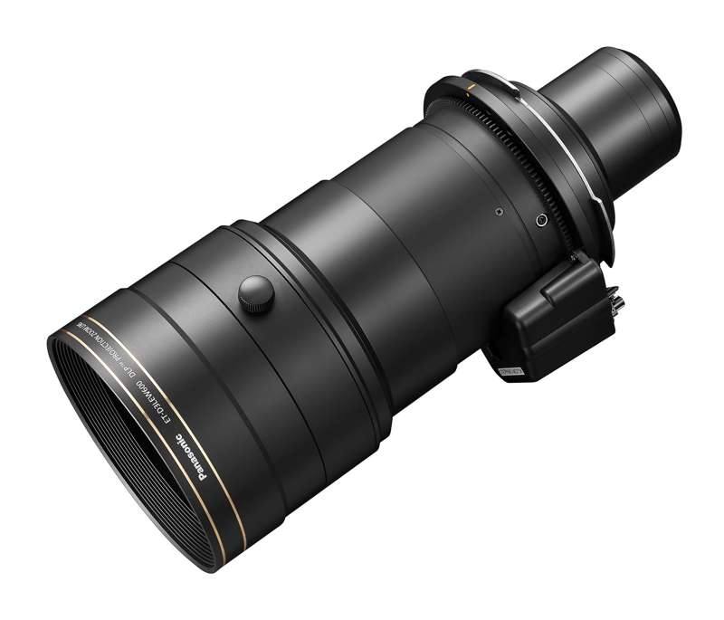 Panasonic 0.9 - 1.28:1 Zoom Lens with Precision Stepping Motor for 3-Chip DLP Projectors