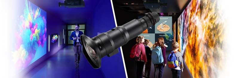 Panasonic 0.28:1 Ultra Short-Throw Lens with Power Zoom for Compatible 1DLP Projectors