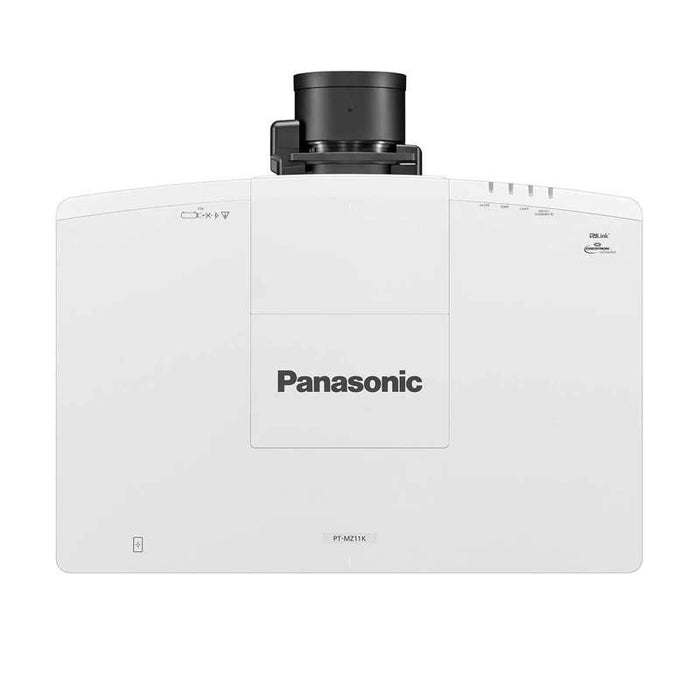 Panasonic 11,000 Lumens, LCD, WUXGA Resolution (1,920 x 1,200), Laser, 4K Signal Input, Information Monitor, No Lens, White