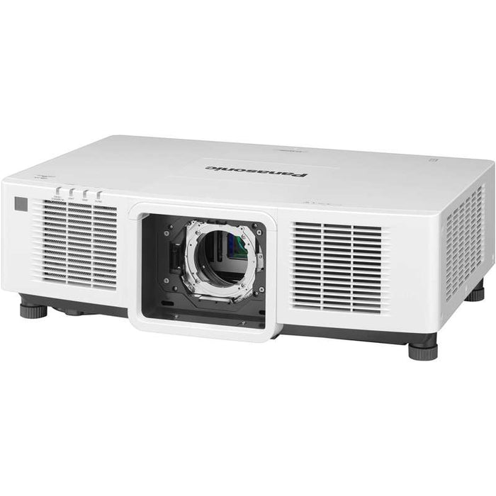 Panasonic PT-MZ14KLWU8 3-LCD WUXGA Laser Projector – 14,000 Lumens, 4K Input, Information Monitor (Lens Not Included, White)