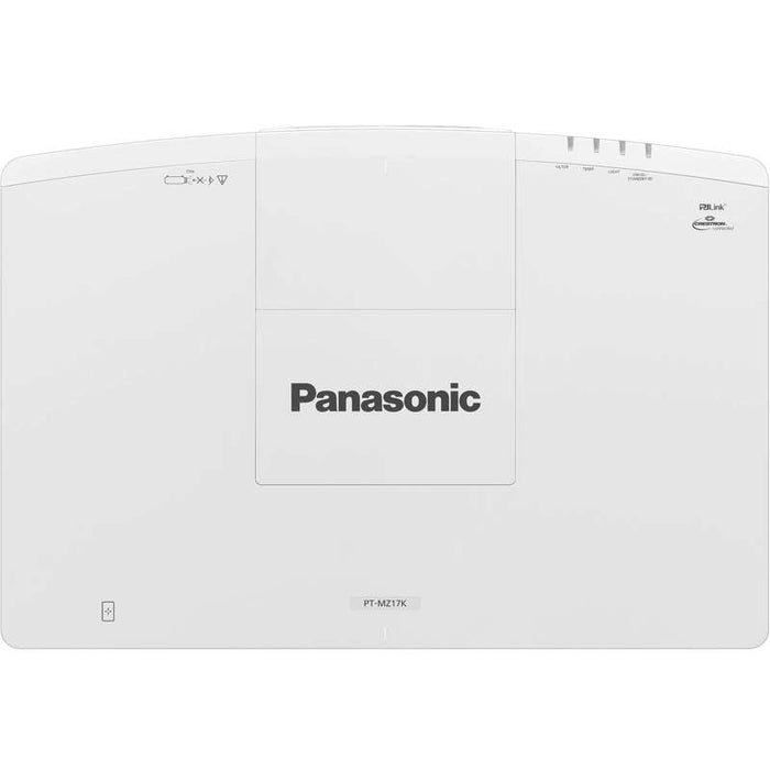 Panasonic PT-MZ14KLWU8 3-LCD WUXGA Laser Projector – 14,000 Lumens, 4K Input, Information Monitor (Lens Not Included, White)