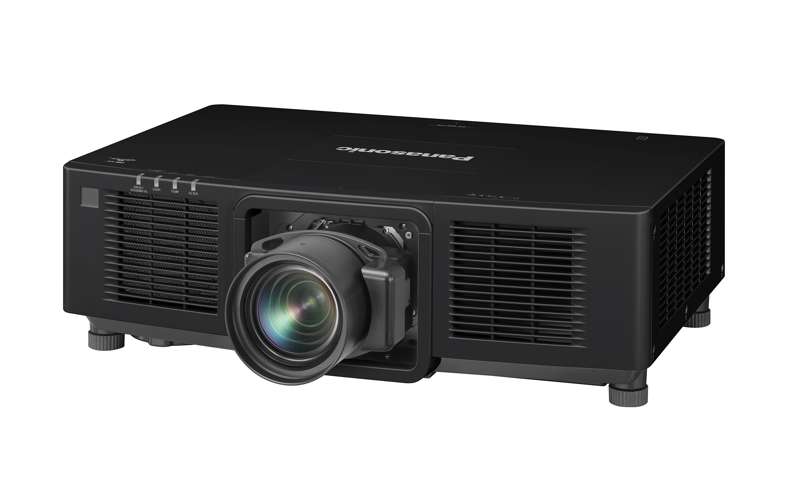 Panasonic PT-MZ17KLBU8 3-LCD WUXGA Laser Projector – 16,500 Lumens, 4K Input, Information Monitor (Lens Not Included, Black)