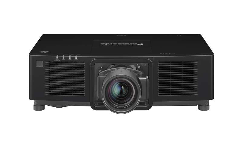 Panasonic PT-MZ17KLBU8 3-LCD WUXGA Laser Projector – 16,500 Lumens, 4K Input, Information Monitor (Lens Not Included, Black)