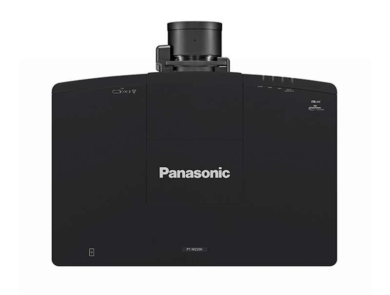 Panasonic PT-MZ20KLBU8 3-LCD WUXGA Laser Projector – 20,000 Lumens, 4K Input, Information Monitor (Lens Not Included, Black)
