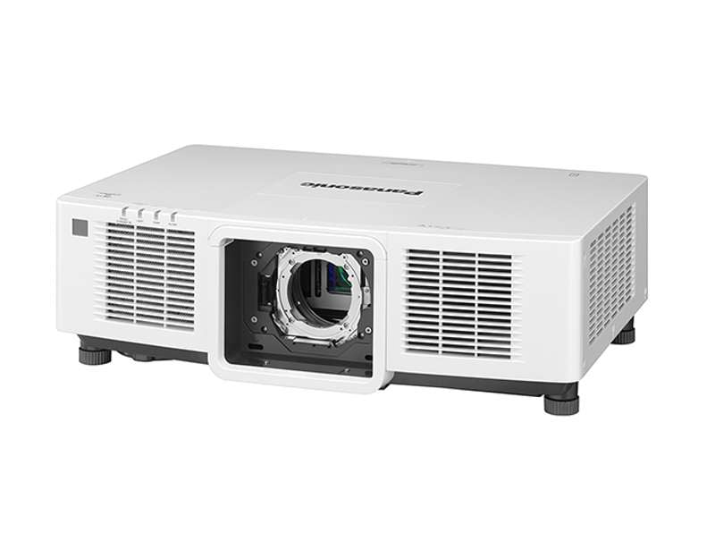 Panasonic PT-MZ20KLWU8 3-LCD WUXGA Laser Projector – 20,000 Lumens, 4K Input, Information Monitor (Lens Not Included, White)