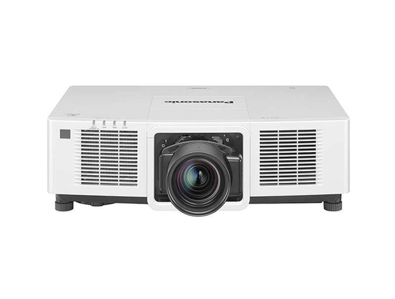 Panasonic PT-MZ20KLWU8 3-LCD WUXGA Laser Projector – 20,000 Lumens, 4K Input, Information Monitor (Lens Not Included, White)