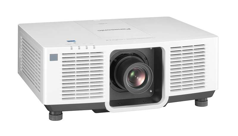 Panasonic PT-MZ882 8,200 Lumens LCD WUXGA Laser Projector, White